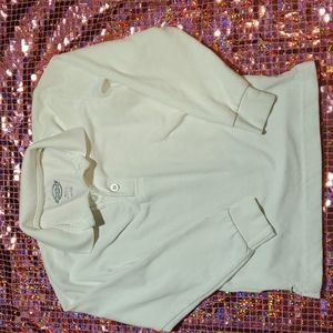 Dickies SchoolWear Kids Blue Long Sleeved Shirt XS